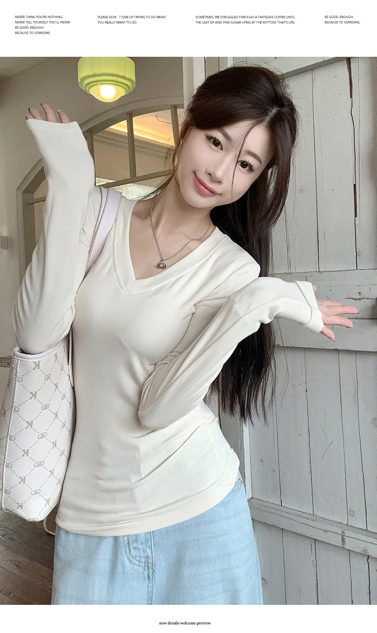 复制_白色辣妹纯欲基础款内搭V领长袖T恤女秋季.jpg