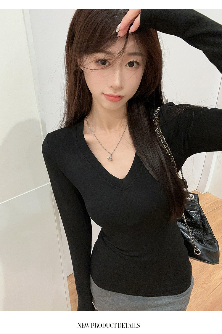 复制_白色辣妹纯欲基础款内搭V领长袖T恤女秋季.jpg