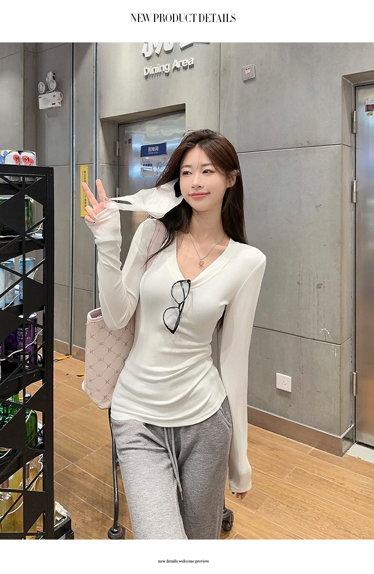 复制_白色辣妹纯欲基础款内搭V领长袖T恤女秋季.jpg