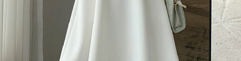 帮手描述图：2022夏季新款复古赫本风小黑裙胖妹妹收腰显瘦方